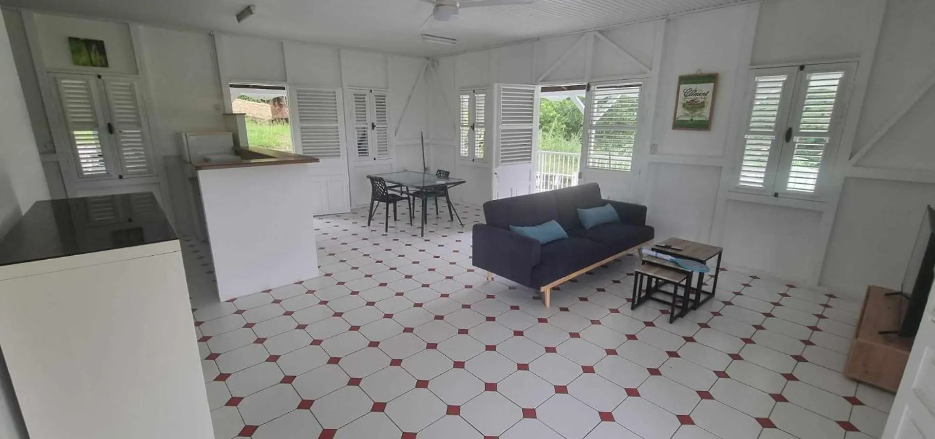 לה פראנסז Haut De Villa 1Chambre Climatisee A 3Min De L'Habitation Clement