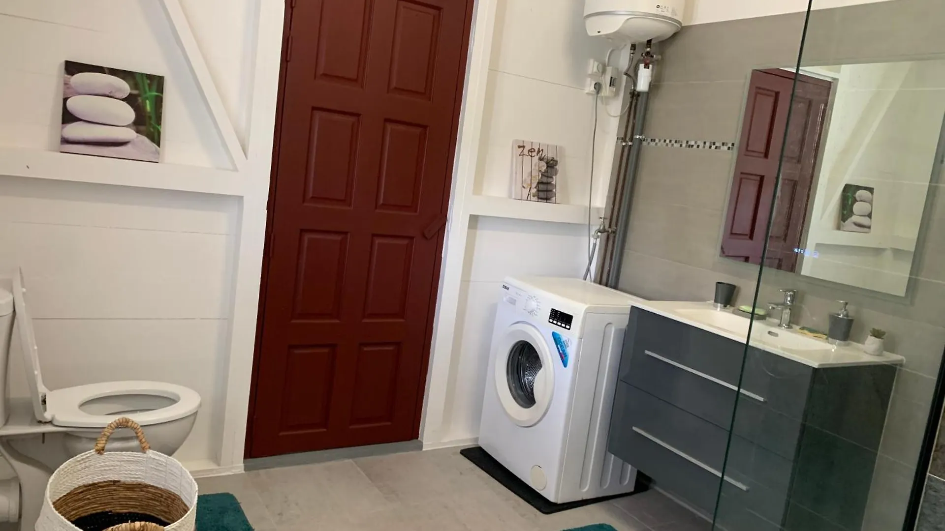 לה פראנסז Haut De Villa 1Chambre Climatisee A 3Min De L'Habitation Clement לה פראנסז
